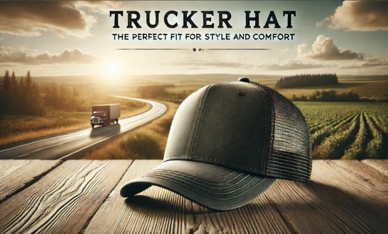 Low Profile Trucker Hat