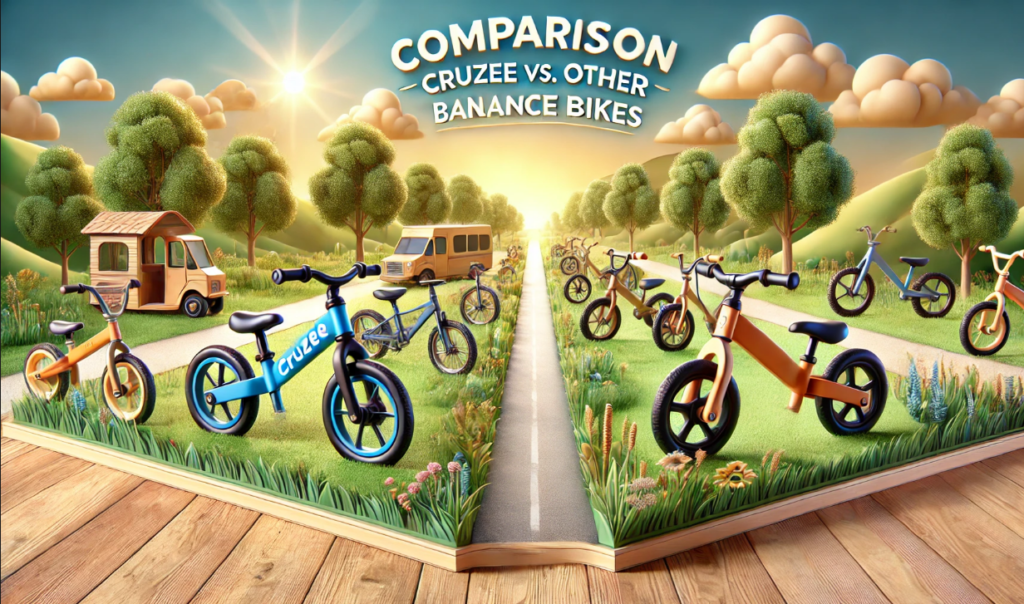 Comparison: Cruzee vs. Other Balance Bikes