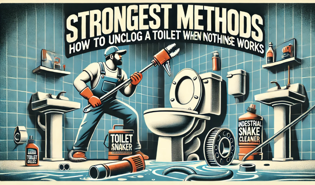 Strongest Methods: How to Unclog a Toilet When Nothing Works